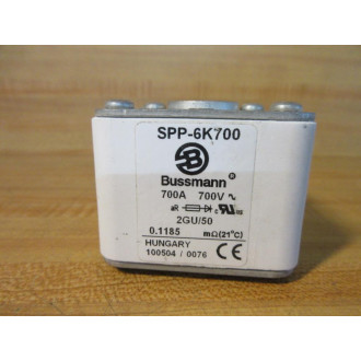 Buss SPP-6K700 Bussmann Fuse Cross Ref 1DT20 - New No Box