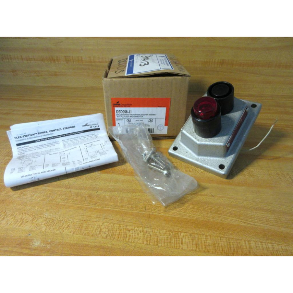 Crouse - Hinds DSD958J1 Pilot Light Cover And Device Sub-Assy.