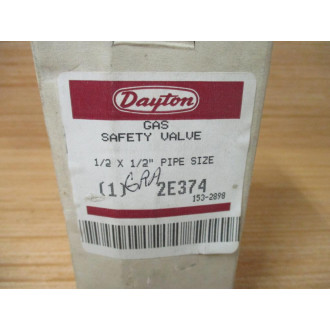 Dayton 2E374 Gas Safety Valve