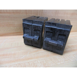 General Electric TQL2120 Circuit Breaker 20A 2P GE TQL220 (Pack of 2) - Used