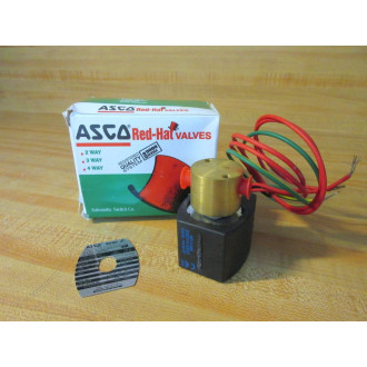 Asco EF8262G2 Red Hat Solenoid Valve