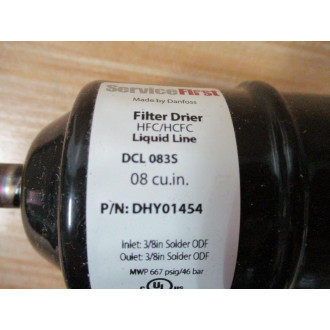Service First DHY01454 Liquid Line Filter Drier DCL083S