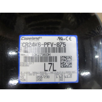 Copeland CR24K6-PFV-875 United Technologies Carrier Air Compressor CR24K6PFV875