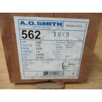 A.O. Smith 562 Motor JA2P183N