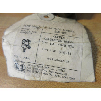 Penn-Union SSS-8A1 Service Post Connector SSS8A1 - New No Box