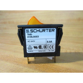 Schurter TA45-A126L050C0 Rocker Switch TA45A126L050C0 - New No Box