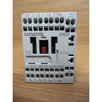 Siemens 3RT1016-2BB44-3MA0 Contactor - Used