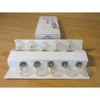 Philips 6S6DC130V Miniature Lamp Light Bulb 6S6DC (Pack of 10)