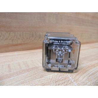 Potter & Brumfield KRPA-11AG-24V AC Relay KRPA-11AG-24VAC . - Used