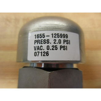 Gits 1655-125999 Vacuum Relief Vent 1655125999 - New No Box