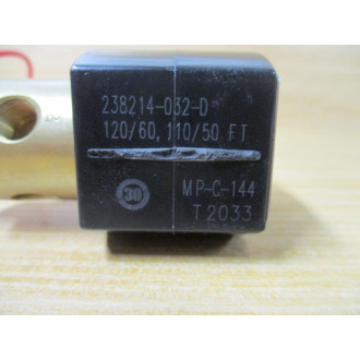 Asco EF8320G013 Solenoid Valve Mounted - New No Box