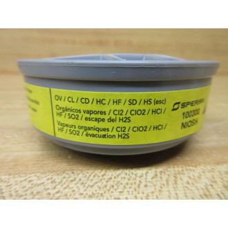 Sperian B100300 Respirator Cartridge 100300 (Pack of 3)