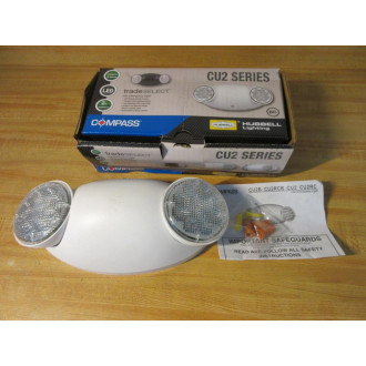 Hubbell 93043107 Compass LED Emergency Light CU2