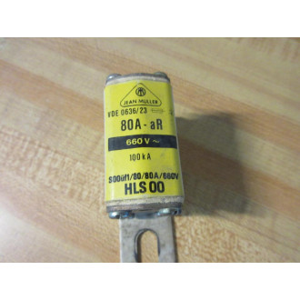 Jean Muller HLS00-80 Fuse HLS0080 - Used