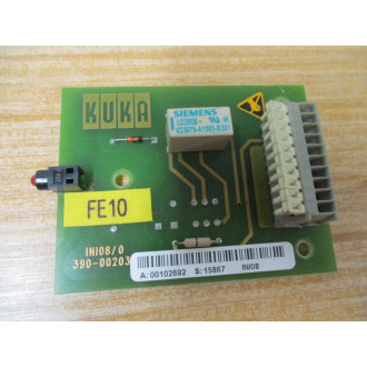 Kuka 390-00203-0 Circuit Board INI080 - Used