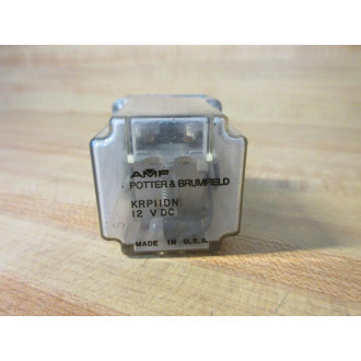 Potter & Brumfield KRP-11DN-12V DC Relay KRP-11DN-12VDC Small Cracks - Used