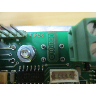 SKS Welding Systems FPB6 Front Pull Face Plate Leipold Circuit Board - New No Box