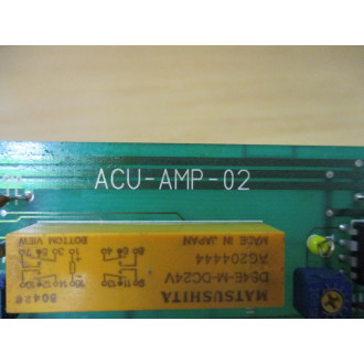 Pulstec ACU-AMP-02 Circuit Board 3 Relays - Used