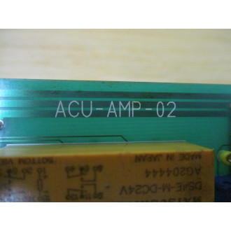 Pulstec ACU-AMP-02 Circuit Board 2 Relays - Used
