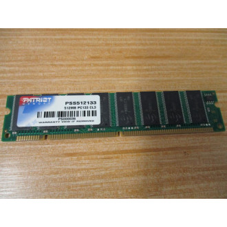 Patriot Memory PSS512133 512MB Memory - Used