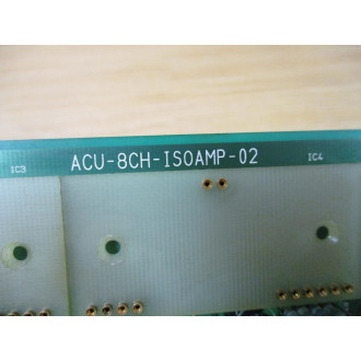 Pulstec ACU-8CH-ISOAMP-02 Circuit Board - Used