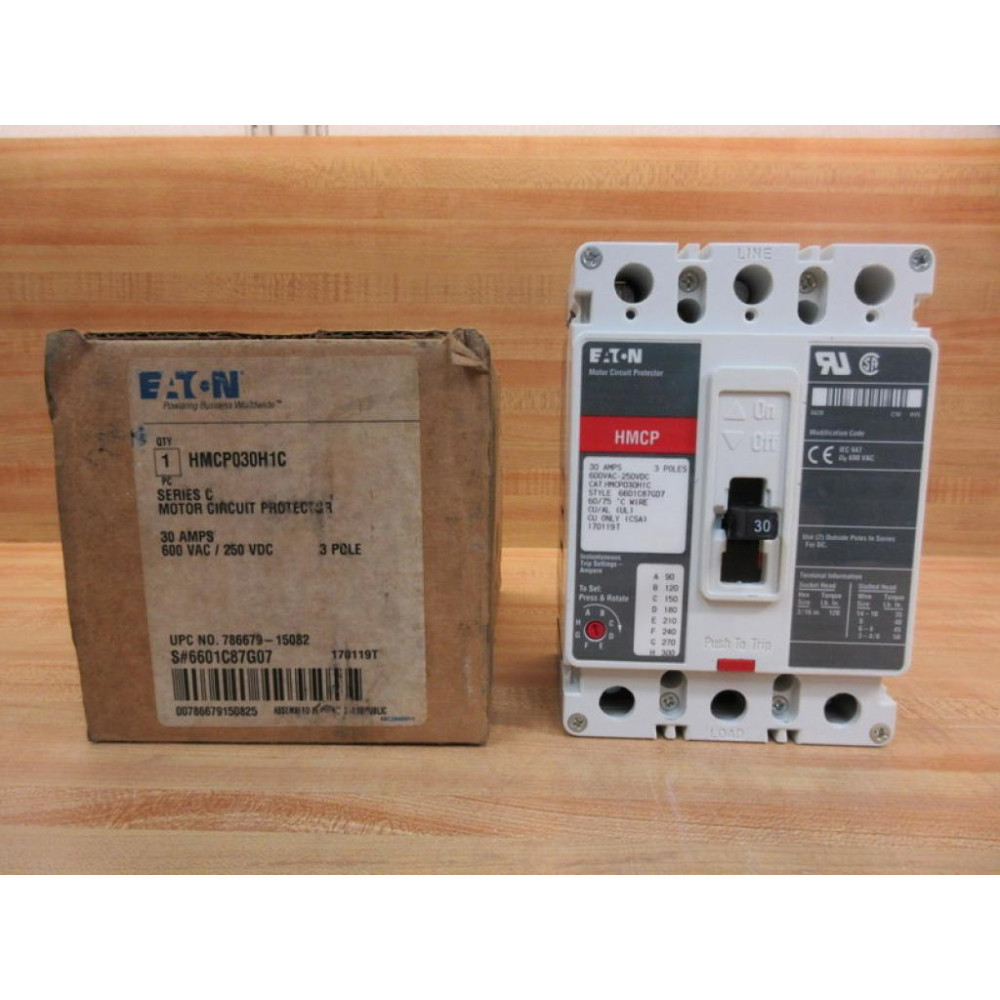 Westinghouse HMCP030H1C Cutler Hammer 30A Breaker