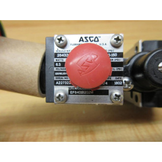 Asco EF8401B202M Solenoid Valve 120100, 6050 - New No Box