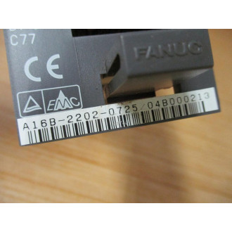 Fanuc A16B-2202-0725 IO Board A16B-2202-072504B - Used