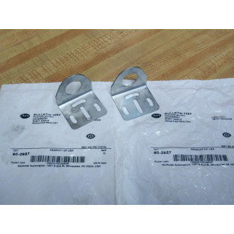 Allen Bradley 60-2657 Right Angle Mount Bracket 602657 (Pack of 2)