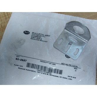 Allen Bradley 60-2657 Right Angle Mount Bracket 602657 (Pack of 2)