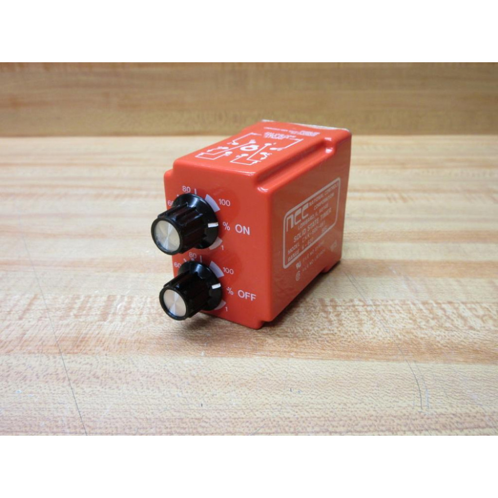 National Controls CKK-600-461 NCC Solid State Timer - New No Box