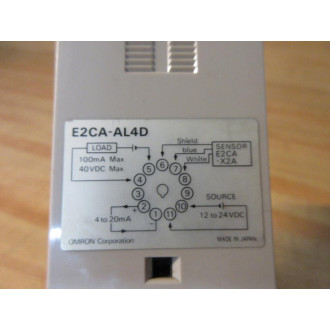 Omron E2CA-AL4D Proximity Sensor Amplifier(DC) - New No Box