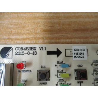 Haier COR452BX Display Panel Board A2553-690-01 - Used