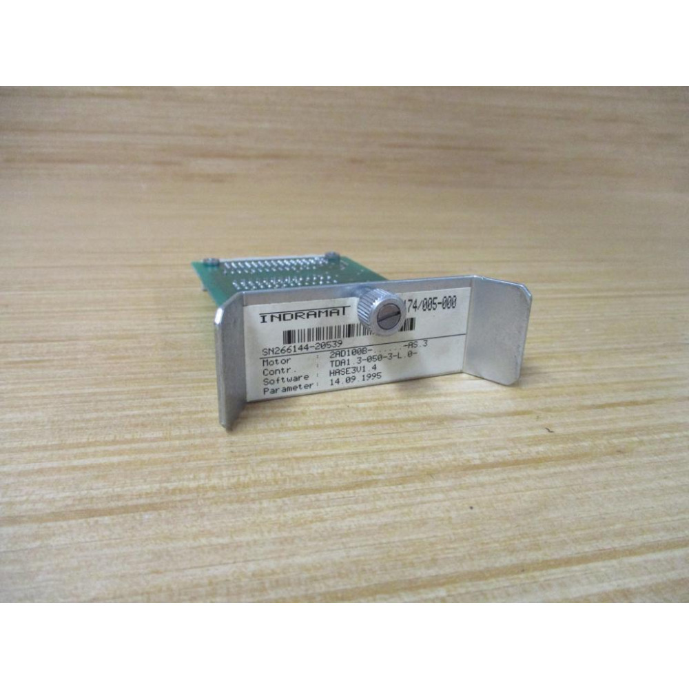 Indramat AS174005-000 Module 109-0657-4B02-02 - Used