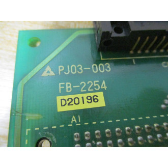 PJ03-003 Circuit Board FB-2254 - Used