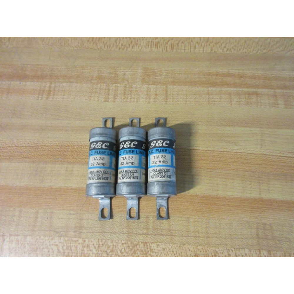 GEC TIA-32 Fuse TIA32 (Pack of 3) - Used