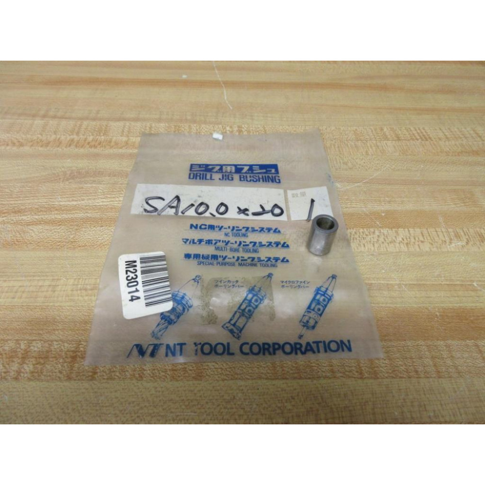 NT Tool SA10.0X20 Drill Jig Bushing SA100X20