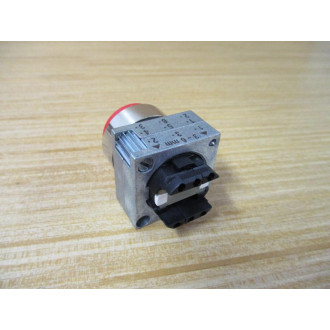 Siemens 3SB3601-0BB61 Pushbutton W Base & Clip