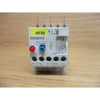 Siemens 3RU1116-1CB0 Thermal Overload Relay 3RU11161CB0 - Used