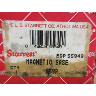 Starrett EDP 55949 Magnetic Base EDP55949 - Used