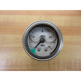 ASK OPG-DT-R14-39X16MPA-S Pressure Gauge OPGDTR1439X16MPAS
