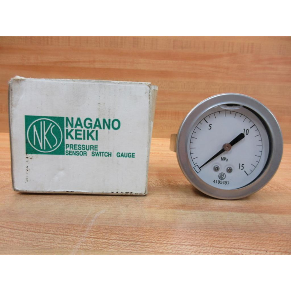 Nagano Keiki GV55-123-15MPA Pressure Gauge GV5512315MPA