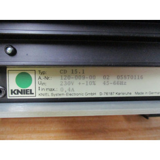 Kniel CD 15.1 Linear Regulator 120-009-00 - Used
