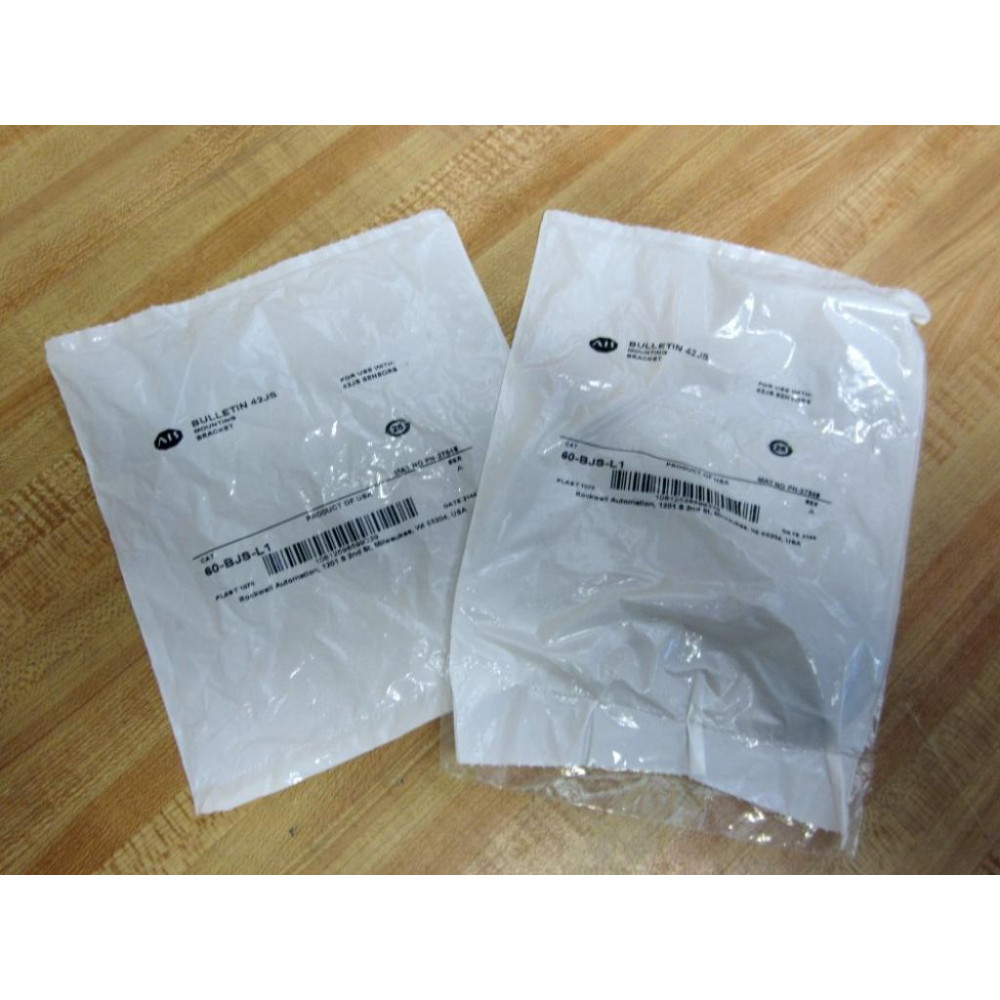 Allen Bradley 60-BJS-L1 Mounting Bracket 60BJSL1 (Pack of 2)