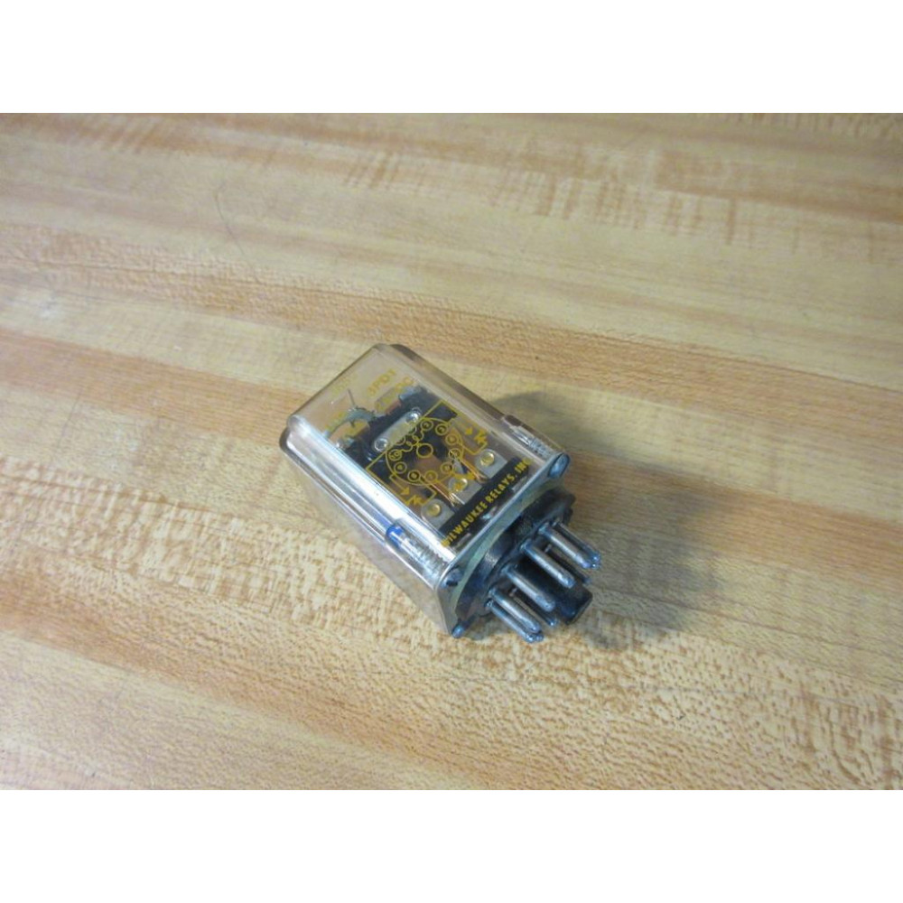 Milwaukee Relays 3659 Relay 105-3PDT-10A-24V DC - Used