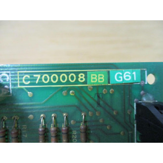 Drive System C700008 Circuit Board B7001008CA - Used
