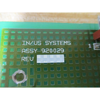 INUS Systems 920029 Circuit Board - Used