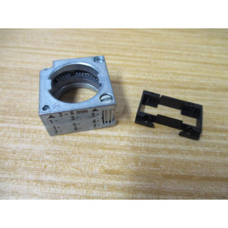 Siemens 3SB3501-0BB61 Red 3SB35010BB61 W Base & Clip