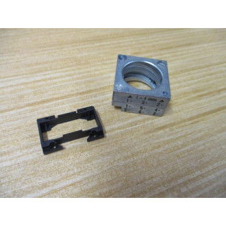 Siemens 3SB3604-6BA60-0CC0 Indicator Light W3SB3403-1A, Base & Clip