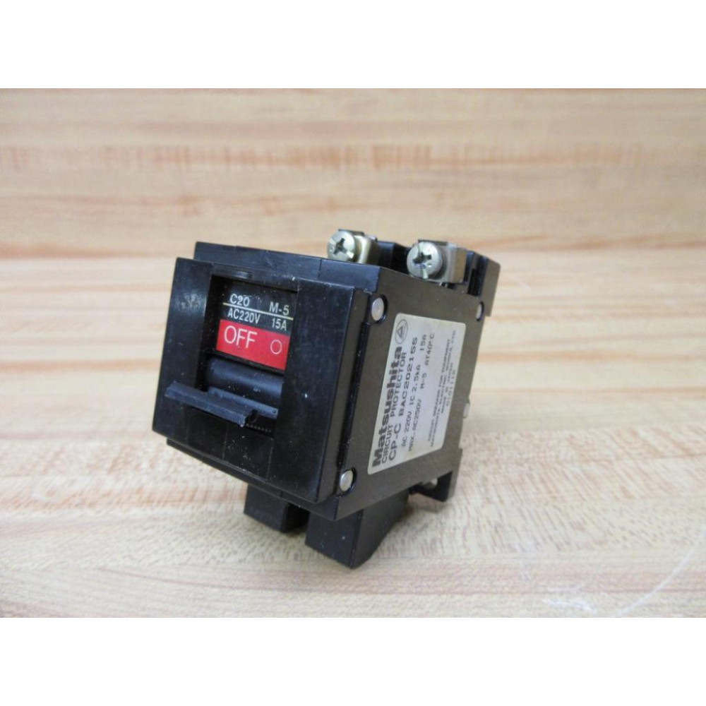 Matsushita CP-C BAC202155 Circuit Protector CPCBAC202155 - Used